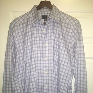 David Donahue Trim Fit Dress Shirt (cuffs)